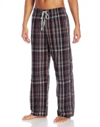 Kenneth Cole New York Men's Lounge Pants, Bridge Plaid, X-Large