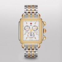 Michele Deco Xl Day, Diamond Dial Two Tone Mww06z000014