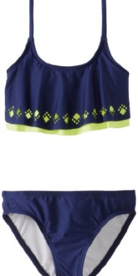 Splendid Girls 7-16 Malibu Stripe Bikini, Navy, 14 Splendid Girls 7-16 Malibu Stripe Bikini, Navy, 14