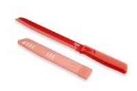 Kuhn Rikon Original Bread Knife Colori Red, 7-Inch Kuhn Rikon Original Bread Knife Colori Red, 7-Inch