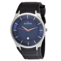 Skagen Men's 955XLSRN Stainless Steel Blue Dial Watch Skagen Men's 955XLSRN Stainless Steel Blue Dial Watch