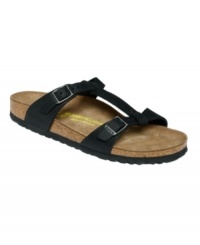 The Birkenstock Larisa Sandals hold the boho favorite together with their fun t-strap straps, hardware decor and classic cork sole. The Birkenstock Larisa Sandals hold the boho favorite together with their fun t-strap straps, hardware decor and classic cork sole.