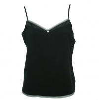 Calvin Klein Women's Naked Glamour Camisole, Black, Large Calvin Klein Women's Naked Glamour Camisole, Black, Large
