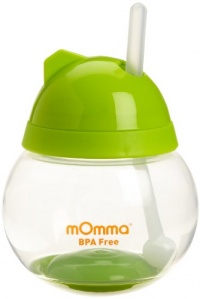 Lansinoh mOmma Straw Cup, Green Lansinoh mOmma Straw Cup, Green