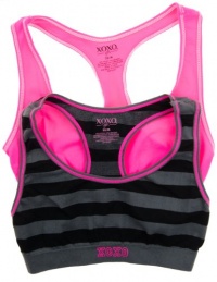 Girls 2 Pack Nylon/spandex Racer Back Training/sports Bra Girls 2 Pack Nylon/spandex Racer Back Training/sports Bra