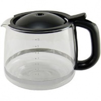 KRUPS XS1500 10-Cup Glass Carafe for KRUPS Combi Machines, Black KRUPS XS1500 10-Cup Glass Carafe for KRUPS Combi Machines, Black
