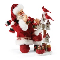Department 56 Possible Dreams Santas Bird Feeder Santa Figurine, 8-Inch Department 56 Possible Dreams Santas Bird Feeder Santa Figurine, 8-Inch