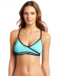 JAG Women's Swimwear Mesh Attack Wrapped Bands Bra Top JAG Women's Swimwear Mesh Attack Wrapped Bands Bra Top