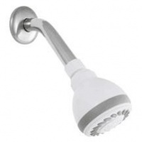 LDR 520 3310WT 3 Function Massage Showerhead, White LDR 520 3310WT 3 Function Massage Showerhead, White