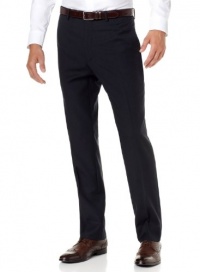 Alfani Red Label Flat Front Dress Pants 38 x 30 Navy Pinstripe Trousers Alfani Red Label Flat Front Dress Pants 38 x 30 Navy Pinstripe Trousers