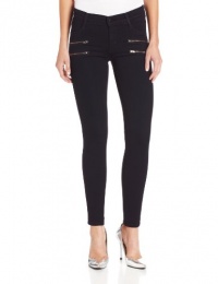 James Jeans Women's Crux Clean Double Front Zip Twiggy Jean in Olefina James Jeans Women's Crux Clean Double Front Zip Twiggy Jean in Olefina