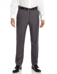 Haggar Men's Cool 18 Heather Gabardine Plain Front Pant Haggar Men's Cool 18 Heather Gabardine Plain Front Pant