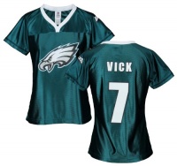 Philadelphia Eagles MICHAEL VICK #7 Womens NFL Fashion Jersey, Dark Green Philadelphia Eagles MICHAEL VICK #7 Womens NFL Fashion Jersey, Dark Green