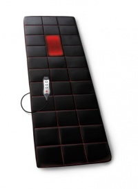 Homedics VM-150 Body Revitalizer 5 Motor Massaging Mat with Heat, Black Homedics VM-150 Body Revitalizer 5 Motor Massaging Mat with Heat, Black