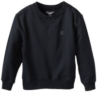 Champion Boys 8-20 Authentic Fleece Crew, Black, Medium Champion Boys 8-20 Authentic Fleece Crew, Black, Medium