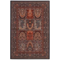Couristan Timeless Treasures 4325/0500 Vintage Baktiari Area Rug - Ebony Couristan Timeless Treasures 4325/0500 Vintage Baktiari Area Rug - Ebony