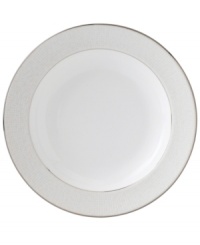 A glistening mosaic covers the Opalene rim soup bowl in colors that evoke the precious opal gem. These soft, creamy hues and bands of lustrous platinum infuse Royal Doulton's bone china collection with modern and decidedly feminine grace. A glistening mosaic covers the Opalene rim soup bowl in colors that evoke the precious opal gem. These soft, creamy hues and bands of lustrous platinum infuse Royal Doulton's bone china collection with modern and decidedly feminine grace.