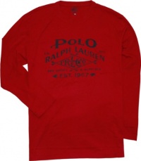 Polo Ralph Lauren Long Sleeve Logo Tee, Heart Red, XX-Large Polo Ralph Lauren Long Sleeve Logo Tee, Heart Red, XX-Large