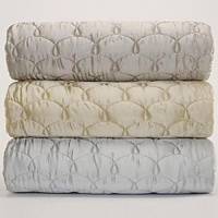 Barbara Barry Dream Silk European Sham, Champagne Barbara Barry Dream Silk European Sham, Champagne