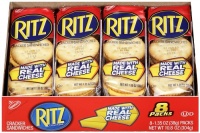 Nabisco Ritz Cheese Cracker Sandwiches, 1.35 Ounce, 8 Count