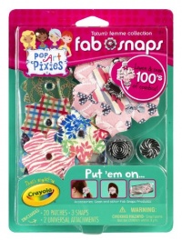 Crayola Pop Art Pixies Fab Snaps Starter Refill Kit Tatum Crayola Pop Art Pixies Fab Snaps Starter Refill Kit Tatum