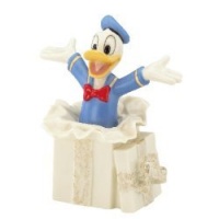 Disney's Donald Duck's Surprise Gift Figurine by Lenox Disney's Donald Duck's Surprise Gift Figurine by Lenox