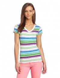 U.S. Polo Assn. Juniors Striped Multi Color Tee U.S. Polo Assn. Juniors Striped Multi Color Tee