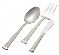 Lenox Eternal Frosted 3-Piece Stainless Steel Serving Set Lenox Eternal Frosted 3-Piece Stainless Steel Serving Set