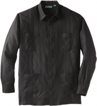 Cubavera Men's Big-Tall Long Sleeve Four Pocket Guayabera Cubavera Men's Big-Tall Long Sleeve Four Pocket Guayabera