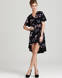 Quotation: Tucker Dress - Cascade Butterfly Print High Low Quotation: Tucker Dress - Cascade Butterfly Print High Low