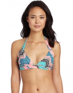 Shoshanna Women's Ionian Mosaic Band Halter Top