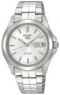 Seiko Men's SNZF15 Seiko 5 Automatic Blue Dial Stainless-Steel Bracelet Watch Seiko Men's SNZF15 Seiko 5 Automatic Blue Dial Stainless-Steel Bracelet Watch