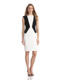 Calvin Klein Women's Colorblock Cap Sleeve Sheath Dress Calvin Klein Women's Colorblock Cap Sleeve Sheath Dress