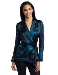 French Connection Women's Nocturnal Night Jacket, Black, 10 French Connection Women's Nocturnal Night Jacket, Black, 10