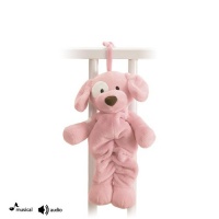 Gund Baby Spunky Pullstring Musical - Pink Gund Baby Spunky Pullstring Musical - Pink