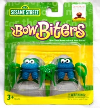 Cookie Monster Bow Biters Shoe Lace Locks Sesame St 1pr Cookie Monster Bow Biters Shoe Lace Locks Sesame St 1pr