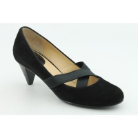Cole Haan Air Lyric.Pump Womens Black Regular Suede Heels Cole Haan Air Lyric.Pump Womens Black Regular Suede Heels