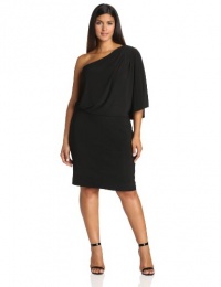 Jessica Simpson Women's Plus-Size One Shoulder Mini Dress Jessica Simpson Women's Plus-Size One Shoulder Mini Dress