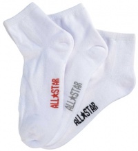 Converse Men's All-Star Chuck Taylor Hi Top Socks-White-6-12 Converse Men's All-Star Chuck Taylor Hi Top Socks-White-6-12