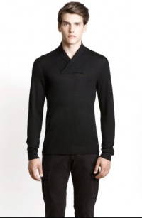 Armani Exchange Mens merino shawl sweater