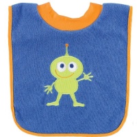 Luvable Friends Pullover Feeder Bib, Little Blue Monster Luvable Friends Pullover Feeder Bib, Little Blue Monster