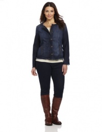 Lucky Brand Women's Plus-Size Adamson Cropped Denim Jacket Lucky Brand Women's Plus-Size Adamson Cropped Denim Jacket