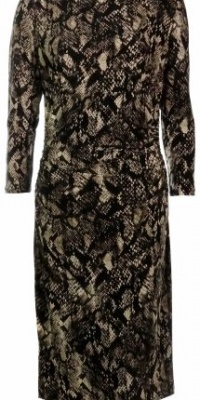 Lauren Ralph Lauren Women's Snakeskin Printed Jersey Dress Lauren Ralph Lauren Women's Snakeskin Printed Jersey Dress