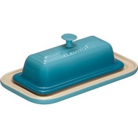 Le Creuset Stoneware Butter Dish, Caribbean Le Creuset Stoneware Butter Dish, Caribbean