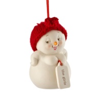 Department 56 Snowpinions The Girls Ornament, 3.25-Inch Department 56 Snowpinions The Girls Ornament, 3.25-Inch
