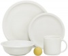 Melange Contempo Cantina Premium Porcelain 32-Piece Place Setting, Ivory, Service for 8