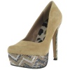 Jessica Simpson Women's JS-Waleo-Kidsue Platform Pump,Nude Kid Suede,8.5 M US