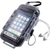 Pelican i1015 Clear case with a black liner For iPhone Water Resistant