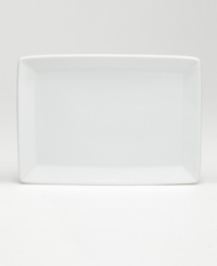 Subtle concentric rings and sleek modern shapes combine in this beautiful dinnerware collection. From morning to evening, each piece brings a generous helping of style to the table. Subtle concentric rings and sleek modern shapes combine in this beautiful dinnerware collection. From morning to evening, each piece brings a generous helping of style to the table.