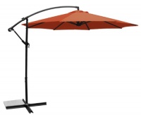 Ace Evert Offset Umbrella 8074, 10 ft, Polyester, Terra Cotta Ace Evert Offset Umbrella 8074, 10 ft, Polyester, Terra Cotta